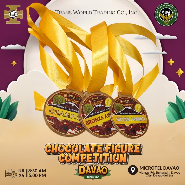 Chocolate Figure Competition Medals